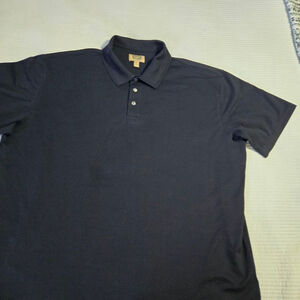 Men's The Foundry Supply Co. Dark Navy Quick-Dri Polo Shirt 4XLT